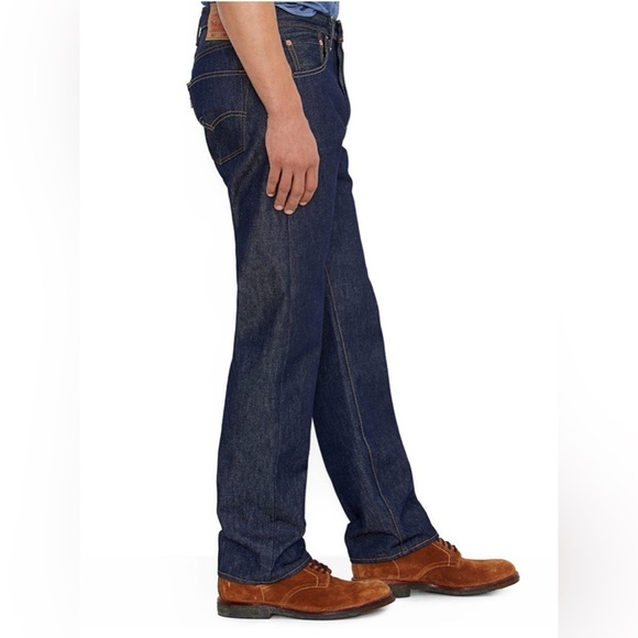 NWOT Levi’s Men’s 501 Original Shrink to Fit Jeans Button Fly Size 40W X 34L - Picture 3 of 13